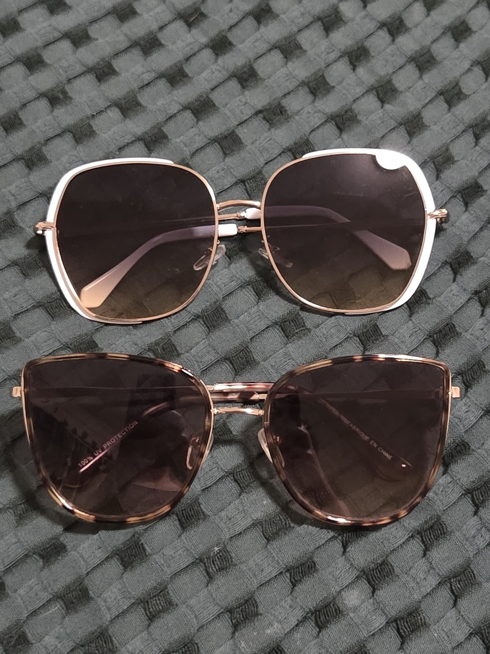 Women's Metal Frame Sunglasses ×2